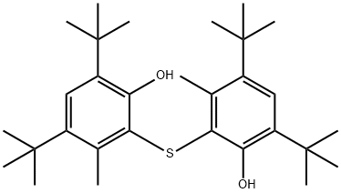 2,2'-thiobis[4,6-di-tert-butyl-m-cresol]  Structure