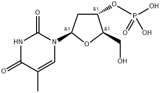thymidine 3'-monophosphate ammonium salt hydrate Structure