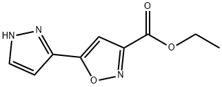 ETHYL 5-(1H-PYRAZOL-3-YL)ISOXAZOLE-3-CARBOXYLATE Structure