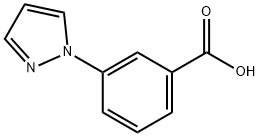 3-(1H-PYRAZOL-1-YL)벤조산 구조식 이미지