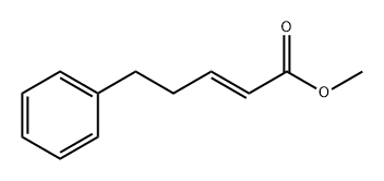 (2E)-5-페닐-2-펜텐산메틸에스테르 구조식 이미지