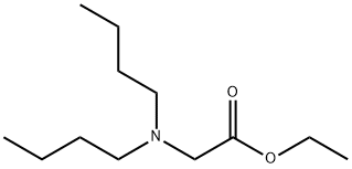 2-(Dibutylamino)acetic acid ethyl ester 구조식 이미지