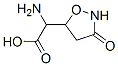 alpha-amino-3-oxo-5-isoxazolidineacetic acid Structure