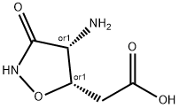 4-amino-5-carboxymethylisoxazolid-3-one Structure