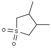 Tetrahydro-3,4-dimethylthiophene 1,1-dioxide Structure
