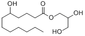 Glycerol 5-hydroxydodecanoate 구조식 이미지