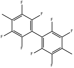 4,4'-DIMETHYLOCTAFLUOROBIPHENYL Structure