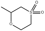 2-methyl-1,4-oxathiane 4,4-dioxide Structure