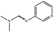 N1,N1-디메틸-N2-(3-피리딜)메탄아미딘 구조식 이미지
