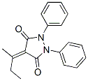4-초-부틸리덴-1,2-디페닐-3,5-피라졸리딘디온 구조식 이미지