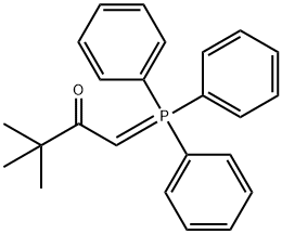 1-(Triphenylphosphoranylidene)-3,3-dimethyl-2-butanone Structure