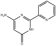6-AMINO-2-(2-PYRIDINYL)-4(1H)-PYRIMIDINONE 구조식 이미지