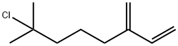 7-chloro-7-methyl-3-methyleneoct-1-ene  Structure