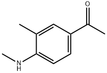 에타논,1-[3-메틸-4-(메틸아미노)페닐]-(9CI) 구조식 이미지