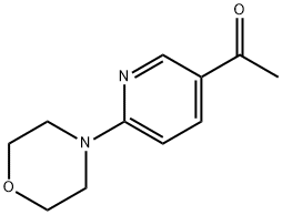 1-[6-(Morpholin-4-yl)pyridin-3-yl]ethanone Structure