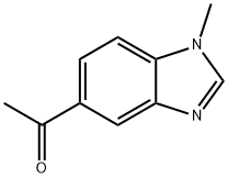 Ethanone, 1-(1-methyl-1H-benzimidazol-5-yl)- (9CI) 구조식 이미지