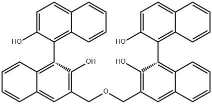 3,3''-[OXYBIS(METHYLENE)]BIS-(1R,1''R)-1,1''-BI-2-NAPHTHOL Structure