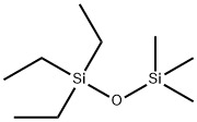 1,1,1-트리에틸-3,3,3-트리메틸디실록산 구조식 이미지