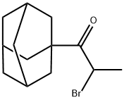 1-(1-ADAMANTYL)-2-BROMOPROPAN-1-ONE Structure