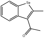 Ethanone, 1-(2-methylbenzo[b]selenophene-3-yl)- Structure