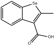 2-Methylbenzo[b]selenophene-3-carboxylic acid Structure