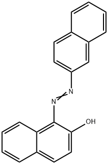 1-(2-Naphtylazo)-2-naphthol Structure