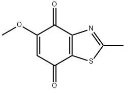 4,7-벤조티아졸디온,5-메톡시-2-메틸-(9CI) 구조식 이미지