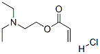 2-(diethylamino)ethyl acrylate hydrochloride Structure