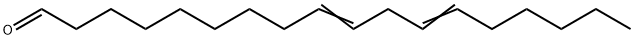 9,12-Octadecadienal Structure