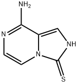 8-AMINOIMIDAZO[1,5-A]PYRAZINE-3-THIOL Structure