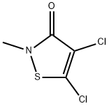 4,5-Dichloro-2-methyl-3(2H)-isothiazolone Structure