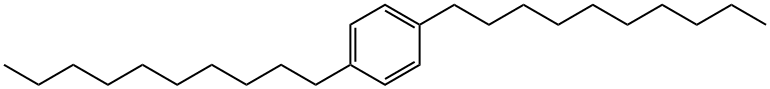 1,4-Didecylbenzene Structure