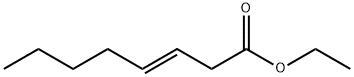 에틸-3-옥테노에이트 구조식 이미지