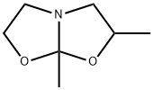 1-AZA-3,5-DIMETHYL-4,6-DIOXABICYCLO[3.3.0!OCTANE, 98 구조식 이미지