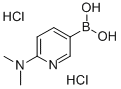 6-(DIMETHYLAMINO)-3-PYRIDINYL BORONIC ACID HYDROCHLORIDE Structure