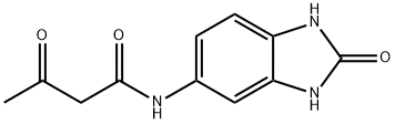 5-Acetoacetlamino benzimdazolone 구조식 이미지