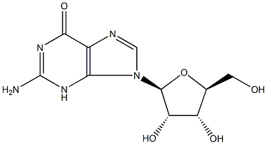 L-Guanosine 구조식 이미지
