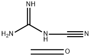 Guanidine, cyano-, polymer with formaldehyde Structure