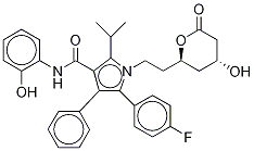 2-Hydroxy Atorvastatin Lactone-d5 Structure