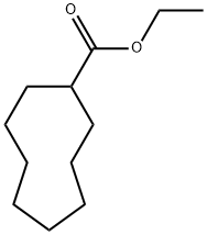 Cyclononanecarboxylic acid ethyl ester Structure