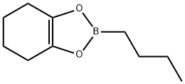 2-Butyl-4,5,6,7-tetrahydro-1,3,2-benzodioxaborole Structure