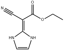 Acetic  acid,  cyano(1,3-dihydro-2H-imidazol-2-ylidene)-,  ethyl  ester  (9CI) Structure