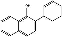 2-(cyclohex-2-enyl)naphthalen-1-ol Structure