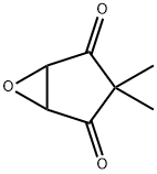 6-Oxabicyclo[3.1.0]hexane-2,4-dione,  3,3-dimethyl- Structure