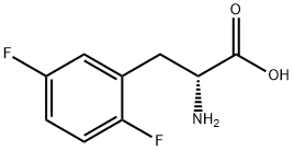 2,5-Difluoro-D-phenylalanine 구조식 이미지