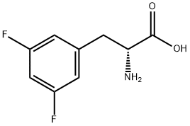 3,5-Difluoro-D-phenylalanine Structure