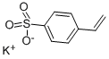 P-STYRENESULFONIC ACID POTASSIUM SALT Structure