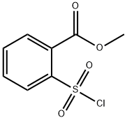Methyl 2-(chlorosulfonyl)benzoate 구조식 이미지