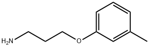 3-(3-METHYLPHENOXY)PROPAN-1-AMINE HYDROCHLORIDE Structure