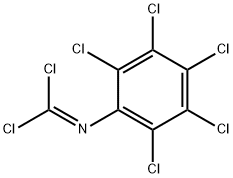 2,3,4,5,6-펜타클로로-N-(디클로로메틸렌)벤젠아민 구조식 이미지